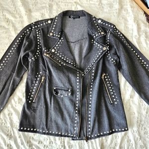 Studded Jean Jacket